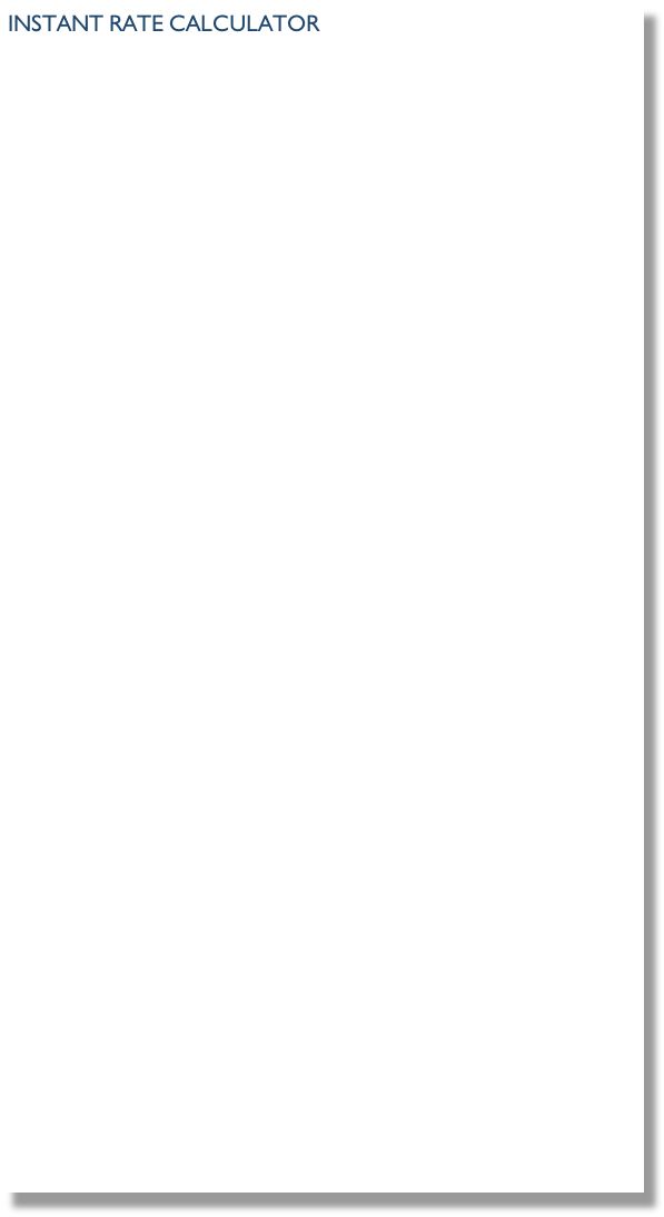 Instant rate calculator